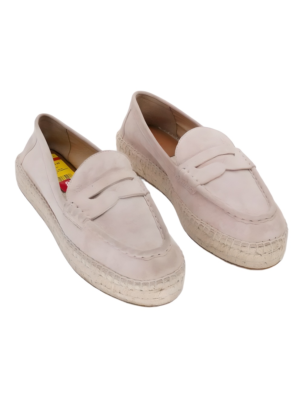 Lauren Ralph Lauren Luize Espadrille Loafer Sun Blush Suede Size 8B